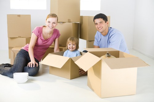 Local removals team helping with a home move in Crooklog