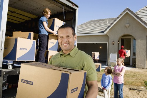 Commercial man and van transport for local business needs in Crooklog
